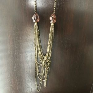 Rustic Gold Necklace